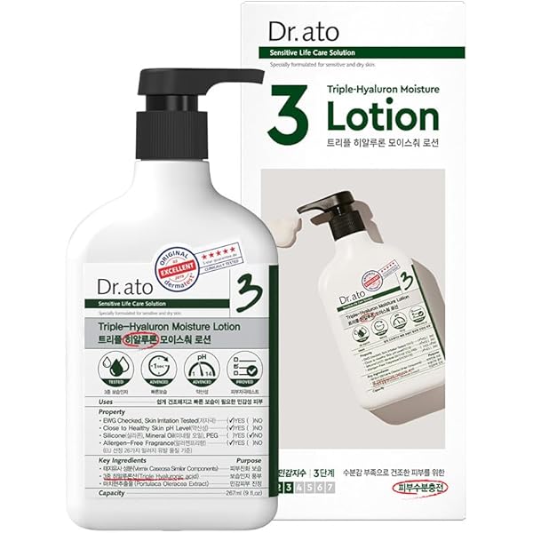 Amazon.com: Dr.ato Skin Calming Lotion for Body & Face with Gamma
